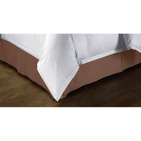tailored bed skirt dust ruffle kashi bs020962 tailored bed skirt king size chocolate walmartcom tailored bed skirt dust ruffle kashi bs020962 tailored bed skirt king size chocolate walmartcom